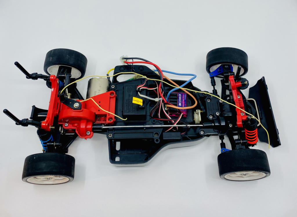 TA02 chassis from above